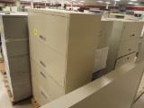 (2) Lateral File Cabinets on Pallet, One is 42'' One is 36''