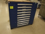 10 Drawer 45'' Vidmar Style Cabinet