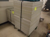 (2) IBM Pallets with 30'' x 35'' Plastic Board Shipping Trays (56 Total)