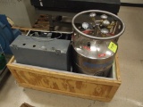 Stainless Liquid Nitrogen Tank, Power Supply and Electrical Term Boxes