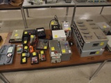 (2) Large Power Supplies, A/C Voltmeters, Small Power Supplies, Simpson A/C