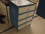 4 Drawer Roller Cart