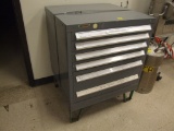 30'' Vidmar Style, 6 Drawer Cabinet on IBM Pallet