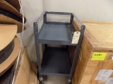 Gray Rolling Shop Cart