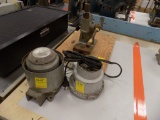 (2) Solder Melting Pots & Small Arbor Press