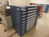 45'' Stanley/Vidmar 10-Drawer Cabinet