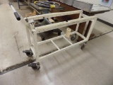 White Roller Cart