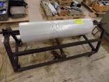 Steel Plastic Roll Cart w/2 Rolls Plastic