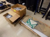 Scrap Plexiglass & 2 Boxes 1/2'' Gray Tubing