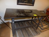 5' Work Table w/Chemical Resistant Top