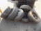 (6) 16'' Asst. Mtd. Tires on 6+5 Lug Rims