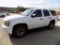 2007 Chevrolet Tahoe, SUV, 4wd, White, Automatic, 5 Pass, 181,100 Miles, Vi