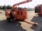 2005 Salsco Tow Behind Chipper with Trailer MFD with Cat 4Cyl Diesel Engine