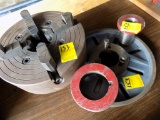 4 Jaw Chuck, Faceplate, SC Adapter, Spindle Nose Protector