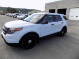 2014 Ford Explorer, White, Automatic, AWD, Police Package, 166,336 Miles, V