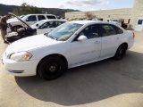 2010 Chevrolet Impala, White, Automatic, Police Package, 118,961 Miles, Vin