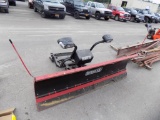 Hiniker 8' Snowplow with Mtg Bracket, Like New, No Wiring Harness or Contro