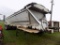 1998 Red River Tri Axle Flowboy Trailer, White, 90K GVW, Vin #: 4ZYLB4130W1