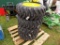 (4x) New Camso 10-16.5 NHS S.S Tires, 8 Lug Rims (4x Bid Price)