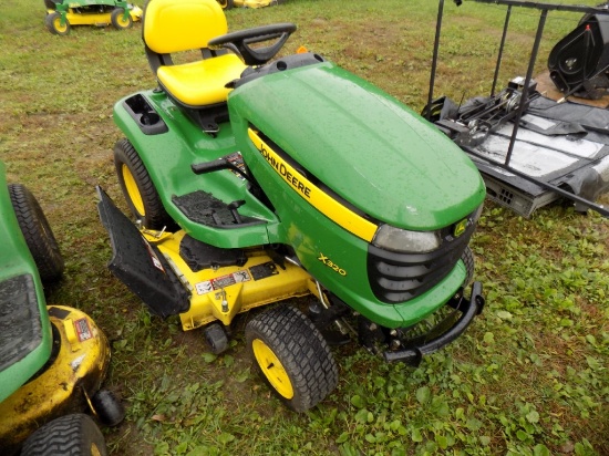 JD X320 Lawn Tractor w/48'' Deck, Hydro, S/N- 011806