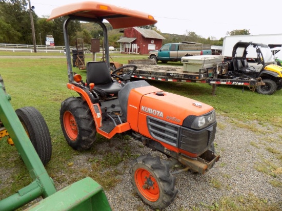 Kubota B7510 Compact, 3768 Hours, 4WD, 540 PTO, 3PT, SN: 31270