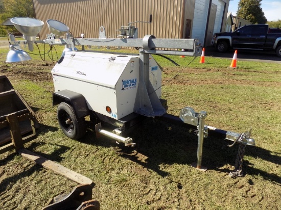 Terex RL-4 Light Plant, Kubota Dsl Eng, 2553 Hrs, (Unit L49)