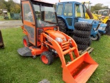 Kubota BX2370 Compact, LA243 Loader, 60'' Deck, Hyrdo, 4WD, 3PT, 540 PTO, E