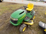 John Deere L120 Automatic Lawn Tractor with 48'' Deck 924 Hours (Was Lot 95