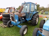 Ford 6600 Tractor, 2WD, 3PT, 540 PTO, 2 Remotes, 1369 Hours, Enclosed Cab,