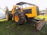 John Deere 740 Grapple Articulating Log Grapple, 9' Front Blade, ''Shows''