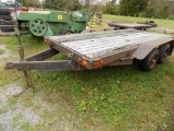 1981 SP/CO 12' Tandem-Axle Trailer, Vin #: TR46547PA - HAVE TITLE