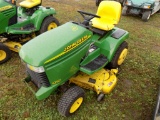 JD 325 Garden Tractor w/48'' Deck, Hydro, Hyd Lift, 1279 Hrs, S/N-045959 (w