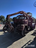 IH Truck with Pettbone Log Loader Has Own Engine For Loader *NEEDS WORK* *N