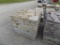 Pallet of 2'' Tumbled Stock - Top Half is West Mt Stone & Bottom Half is Bl