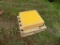 Pallet w/ Yellow Plastic Flooring - Non Slip