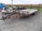 2005 PJ Deck Over Equipment Trailer, 1,000 GVW, 17' Flat Plus 4' Beavertail