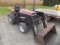 Massey Ferguson 1020, 4 WD, Compact Tractor w/Allied Front End Loader, Dies