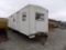 32' Temporary Office Trailer, Dual Axle, Power Hook-Ups, 2 Offices (D234)