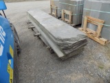 (9) Pcs 11' x 2 1/2'' Stone Slabs - 198 SF - Sold by SF
