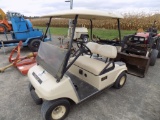 Club Car Golf Cart w/ Canopy, Elec w/ Charger - Runs Good