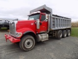 2009 IH Paystar Dump Truck, Tri Axle, Double Frame, Eaton Fuller 18 Speed T