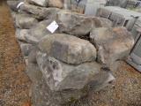 Pallet of Lg. Fossiled Landscape Boulders - Caged (sold by pallet)