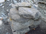 Pallet w/Many Lg. Dec. Fossiled Landscape Stones (sold by pallet)