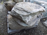 Pallet w/(2) Lg. Dec. Fossiled Landscape Stones (sold by pallet)