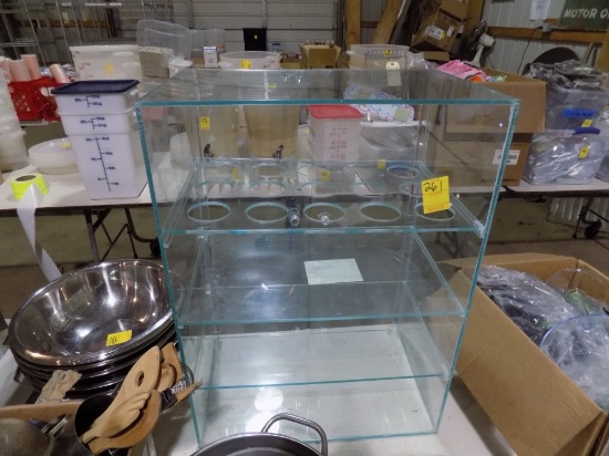 Plexiglass Display Case 26'' x 19''