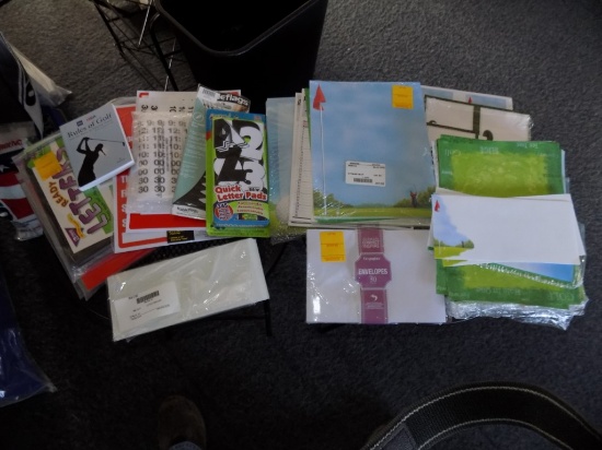 Large Group of Stationary From Around The Clubhouse, Envelopes, Stick on Le