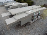 1 1/2''x12''x 4'-11' Random Length Green Thermaled Treads, 248 SF, Sold by
