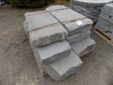 (6) 6'' x Assorted Size Tumbled Nursery Step, Sold by Pallet