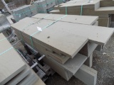 1 1/2''x12''x4'=8' Random Length Green Thermaled Treads , 304 SF, Sold by S