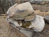 Pallet of Field Stone Boulders, 12 Pieces, Sold by Pallet